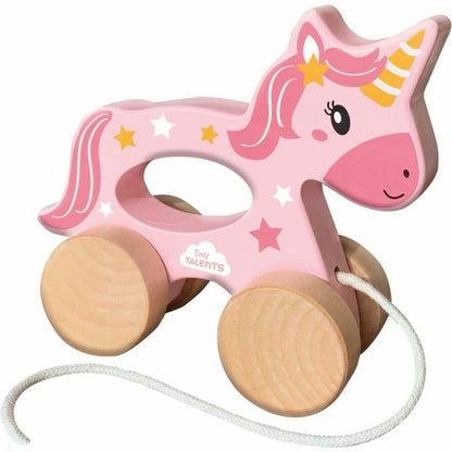 Unicornio de madera 2 en 1
